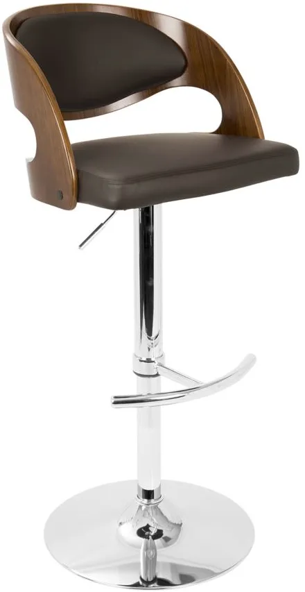 Pino Barstool in Brown by Lumisource