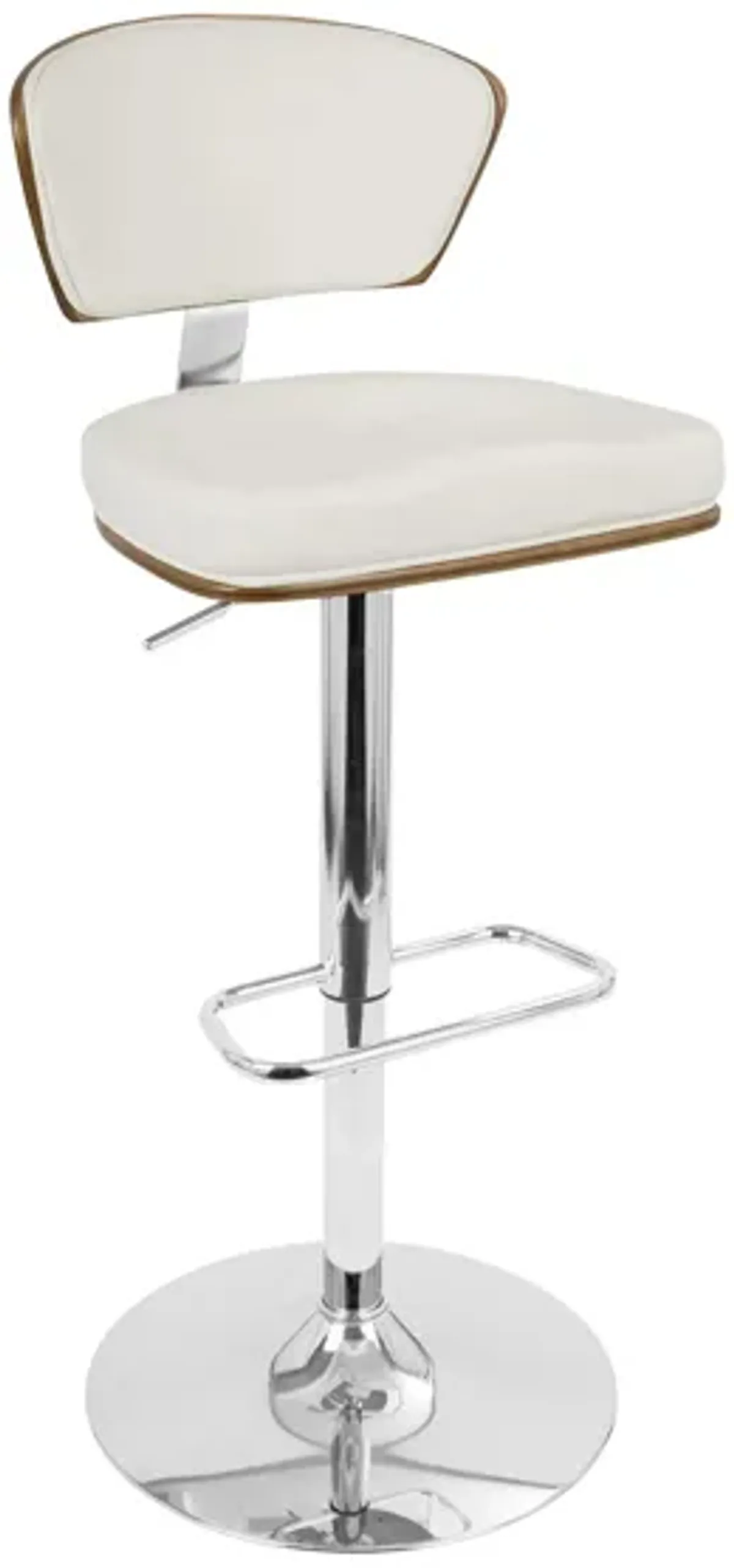 Ravinia Barstool in White by Lumisource