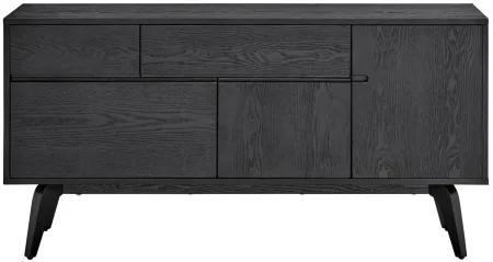 Lawrence 59" Sideboard in Black by EuroStyle