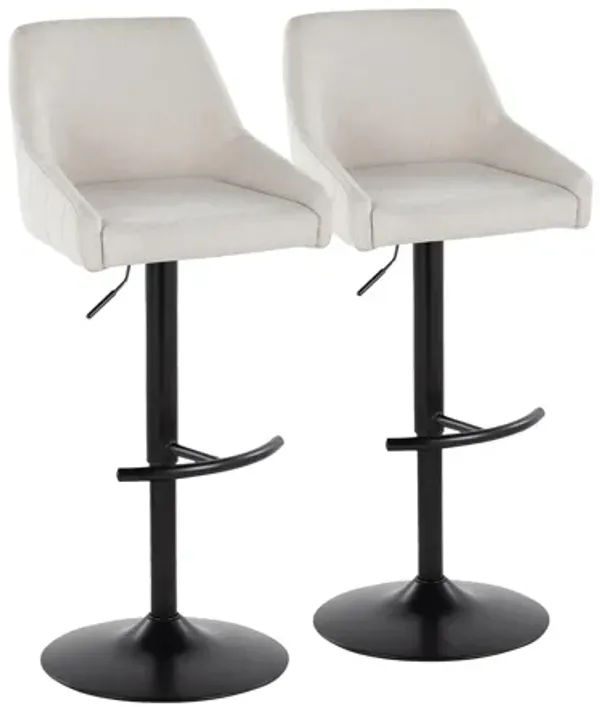Hannah Adjustable Barstool - Set of 2