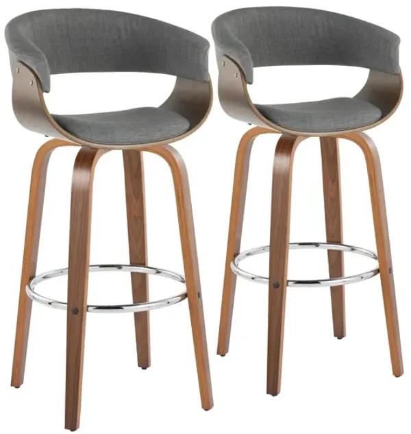 Vintage Mod Barstool - Set of 2