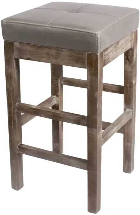 Valencia Counter Stool in Vintage Gray by New Pacific Direct