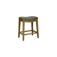 Elmo Counter Stool in Vintage Gray by New Pacific Direct