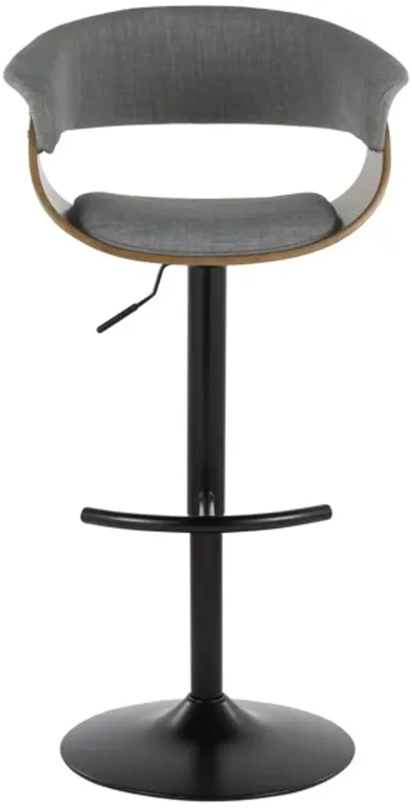 Vintage Mod Adjustable Height Barstool - Set of 2