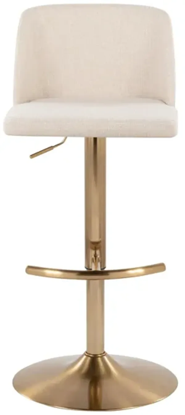 Toriano Adjustable Barstool - Set of 2