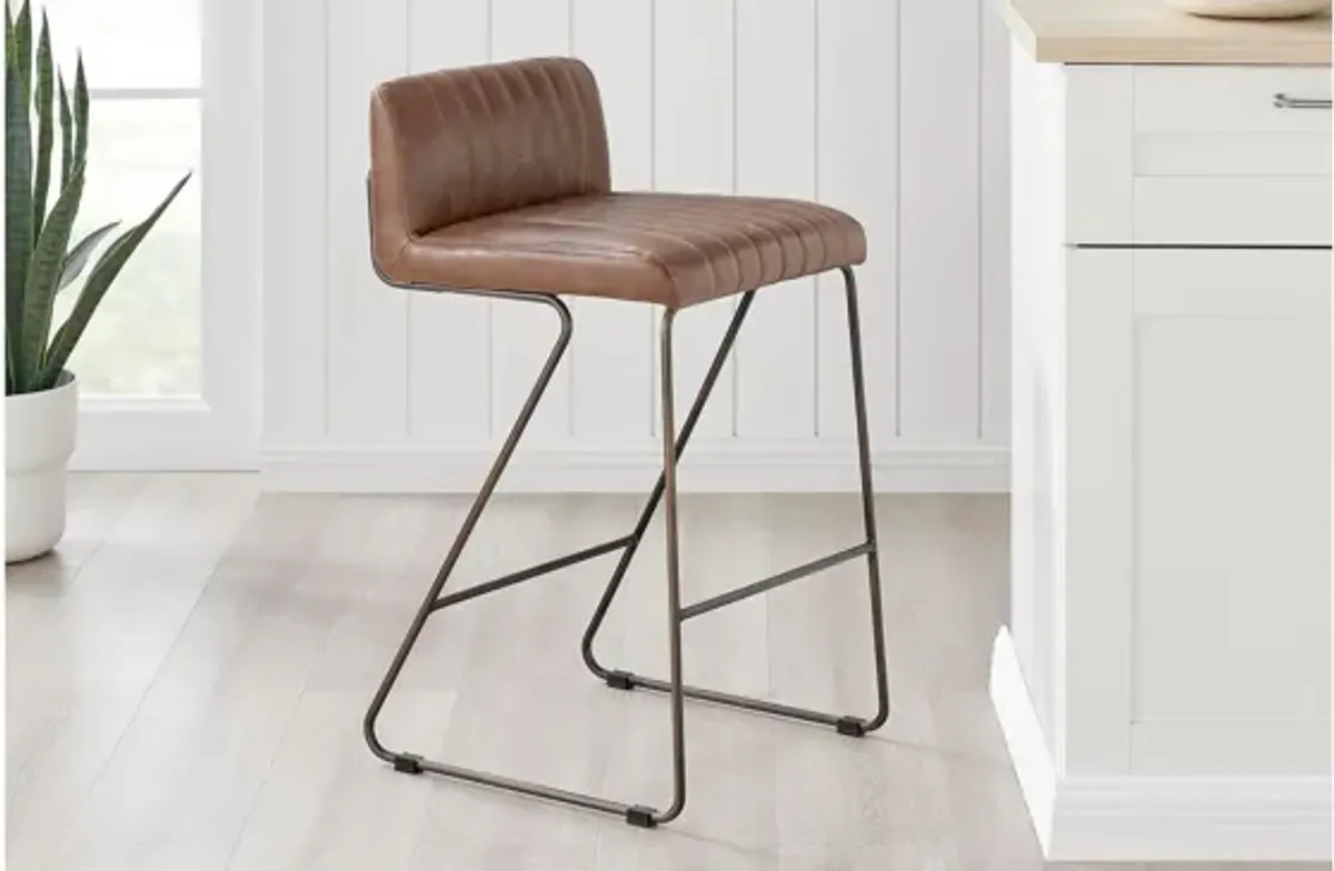 Raoul PU Counter Stool