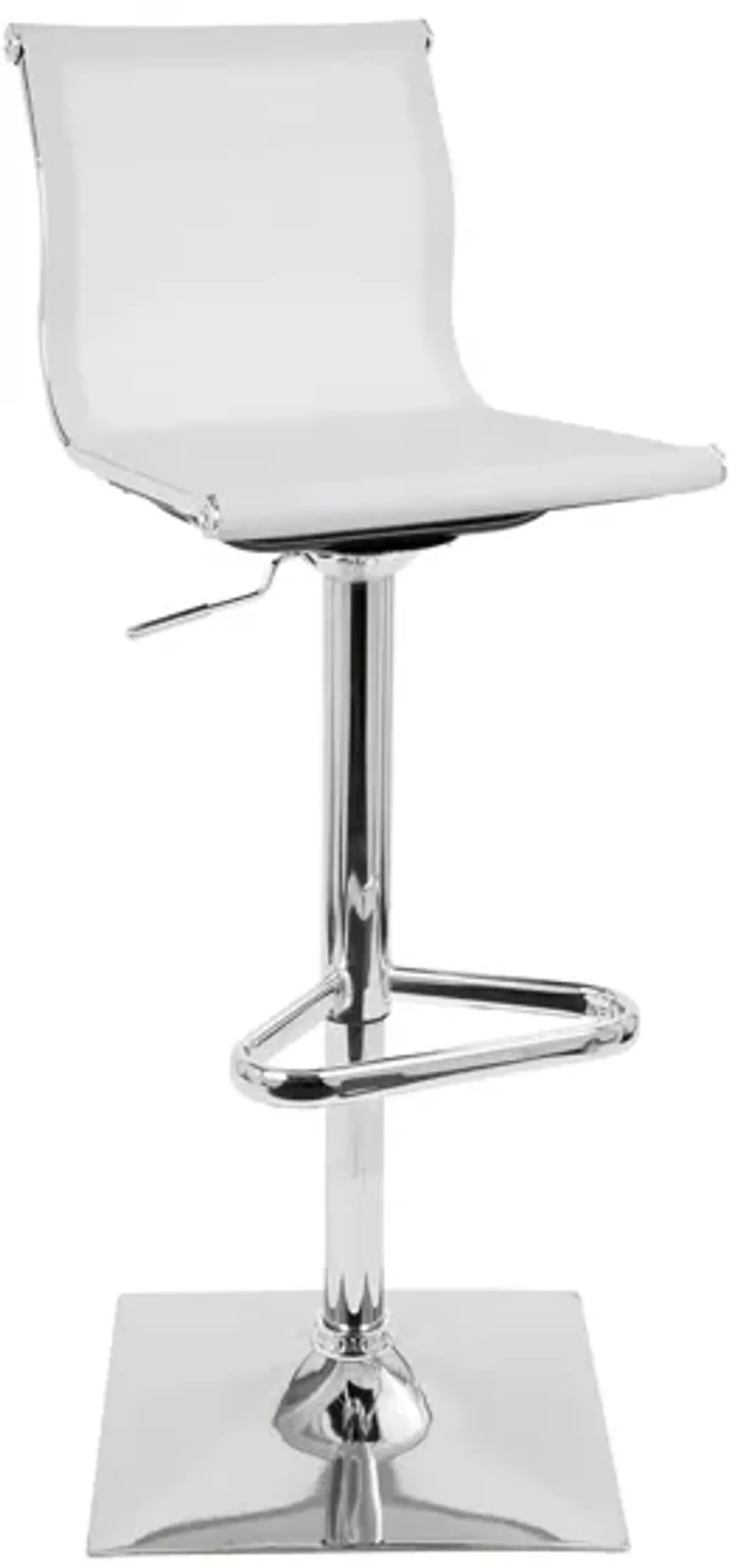 Mirage Barstool in White by Lumisource