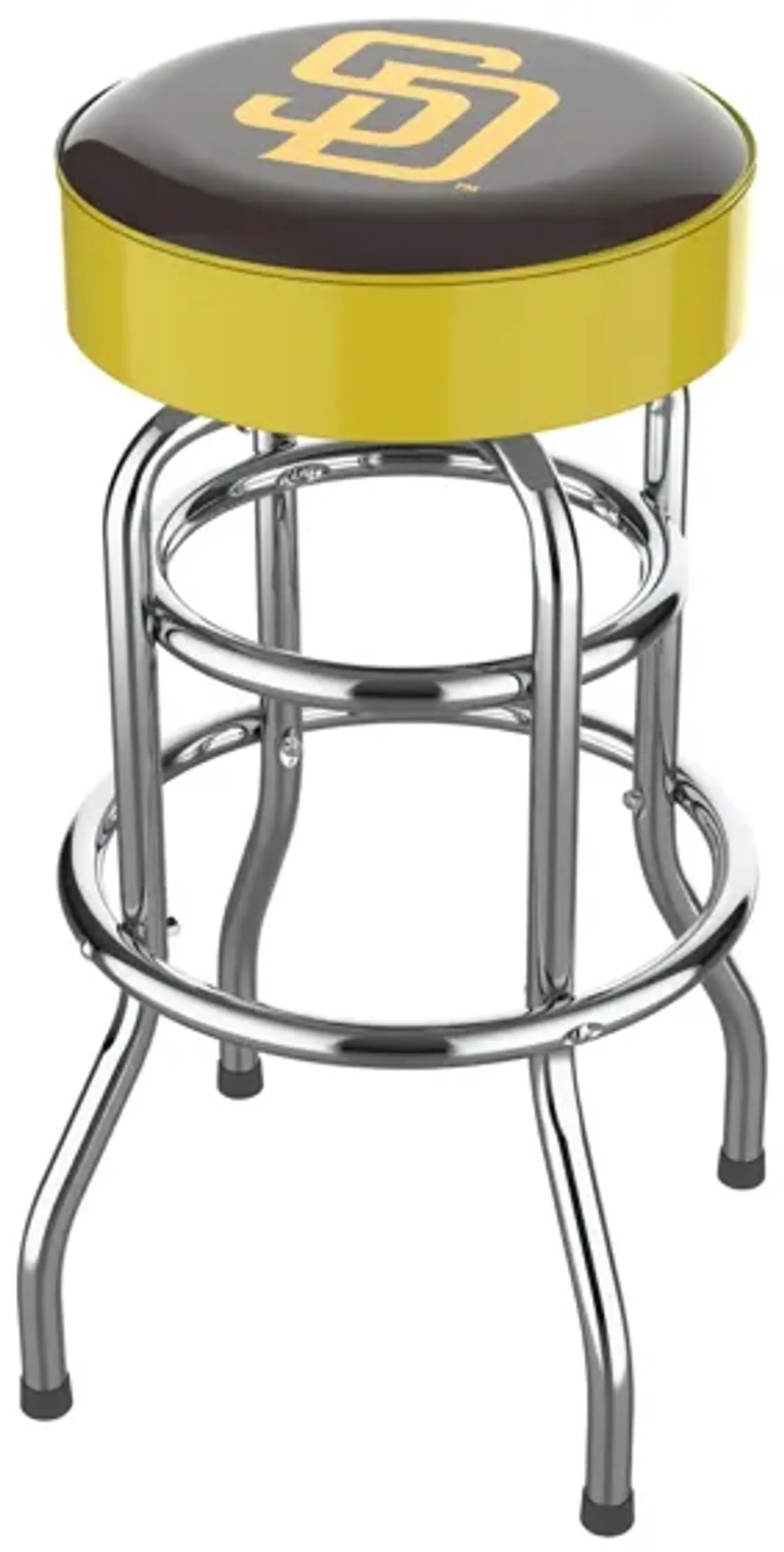 MLB Backless Swivel Bar Stool