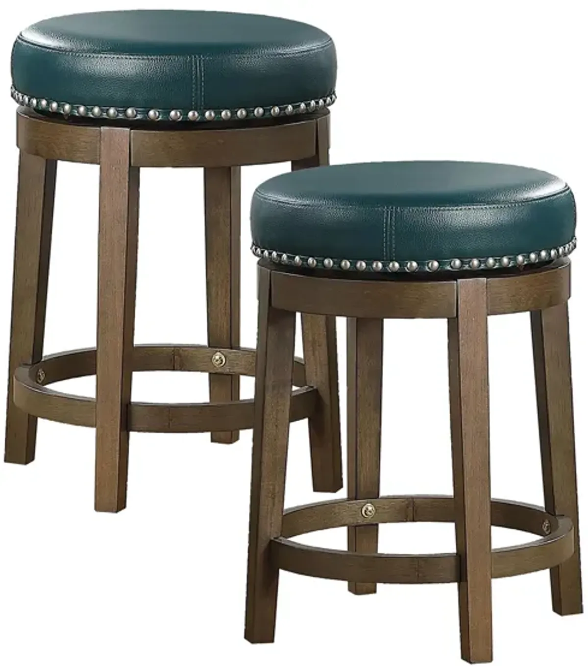 Whitby 24" Round Swivel Stool (Set of 2)