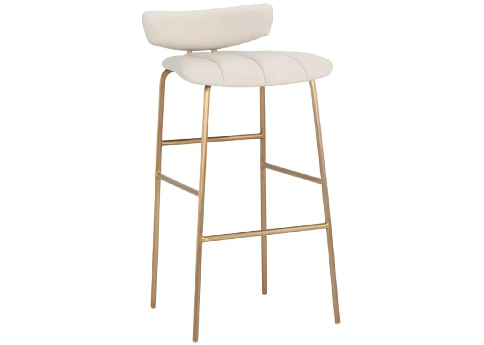 Lorelei Barstool in DILLON CREAM by Sunpan