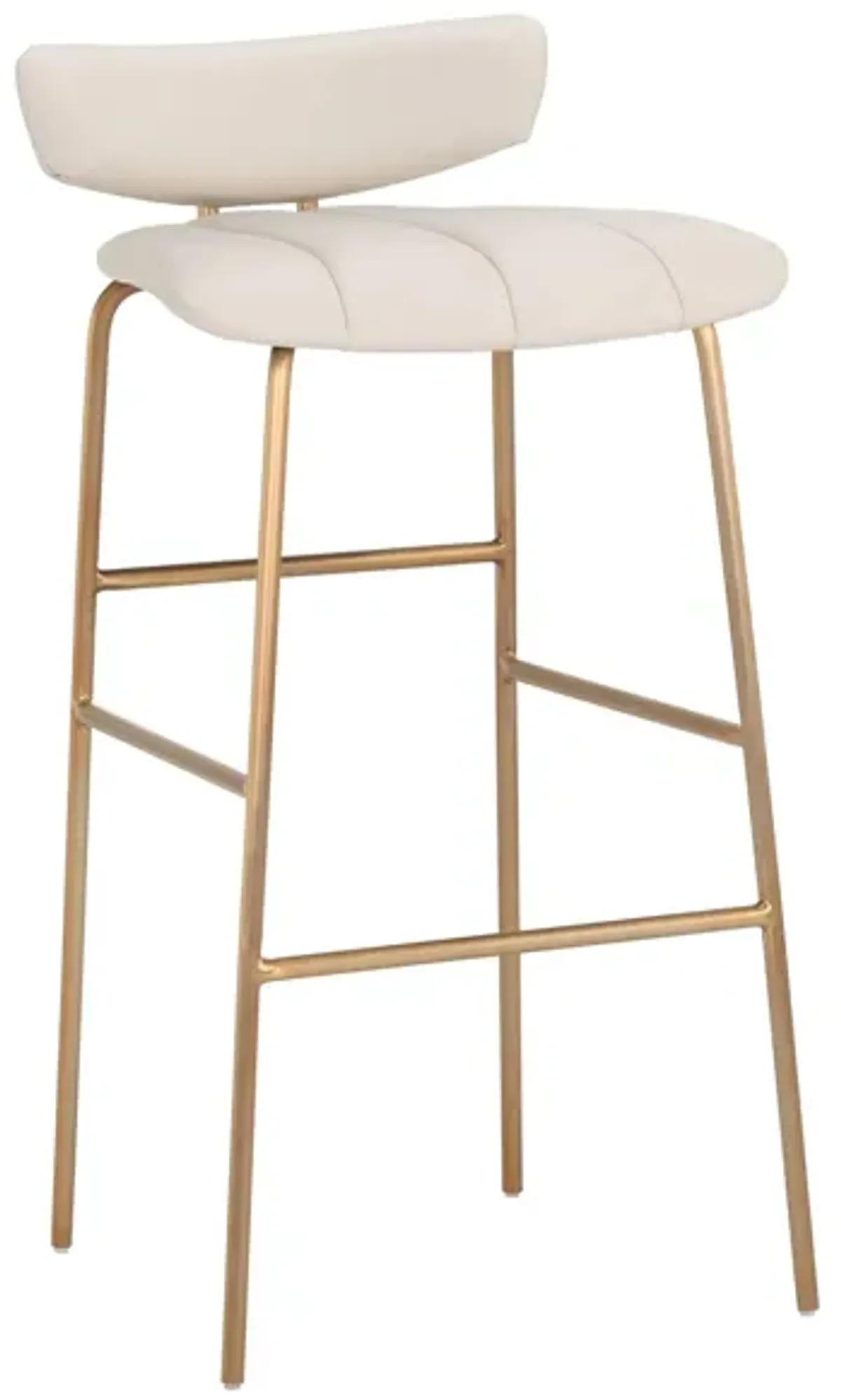 Lorelei Barstool in DILLON CREAM by Sunpan