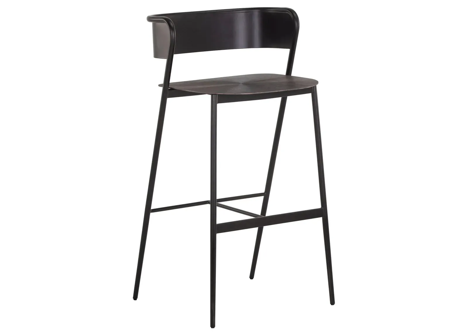 Keanu Barstool in GUNMETAL by Sunpan