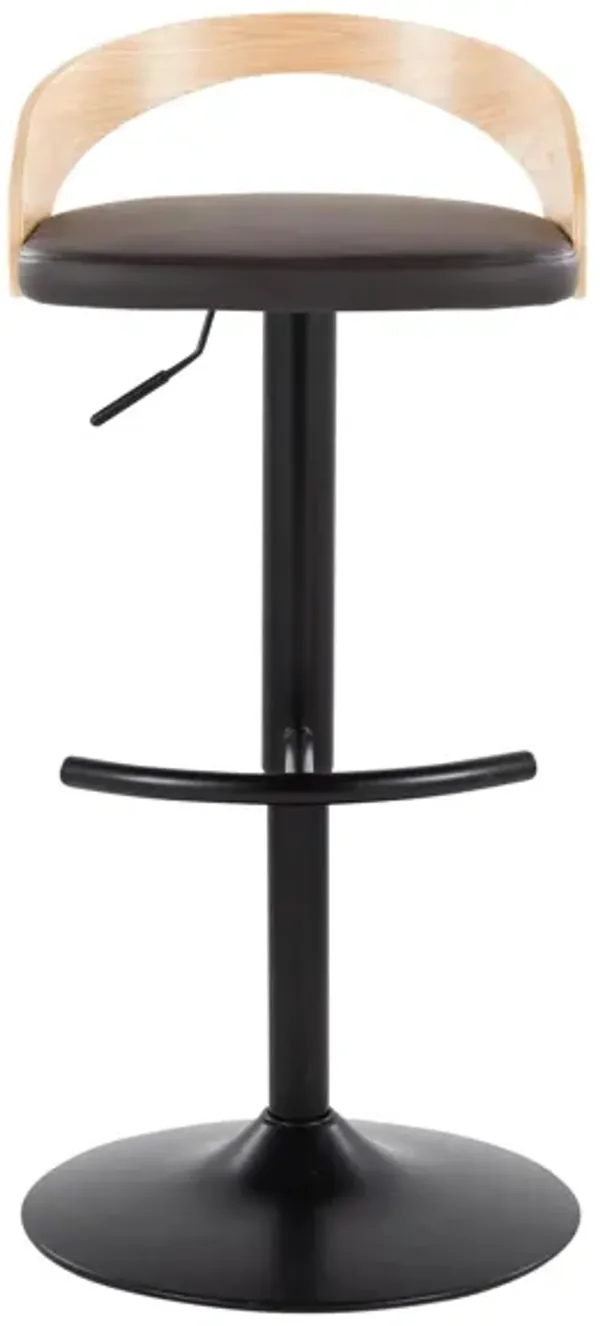 Grotto Adjustable Barstool - Set of 2