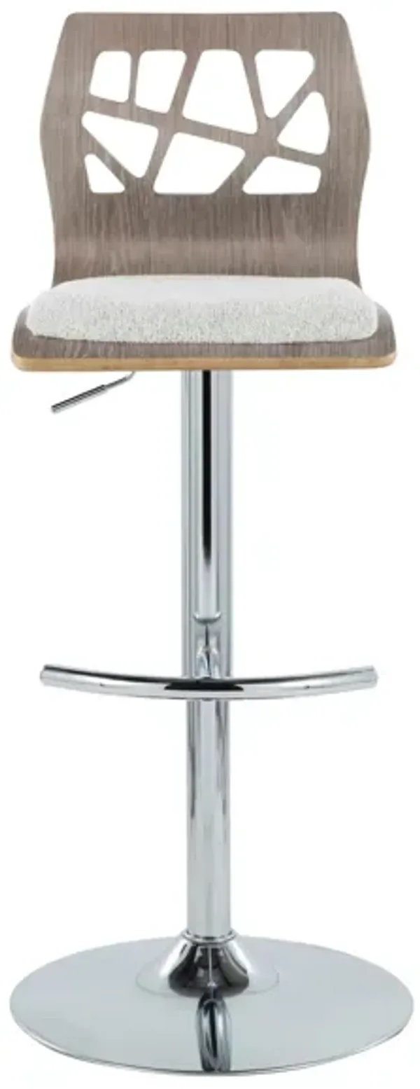 Folia Adjustable Barstool - Set of 2