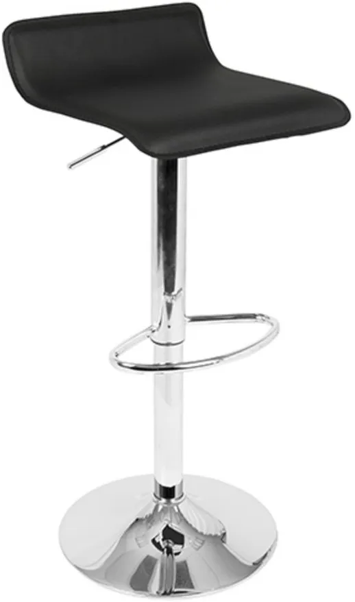 Ale Barstool - Set of 2 in Black by Lumisource