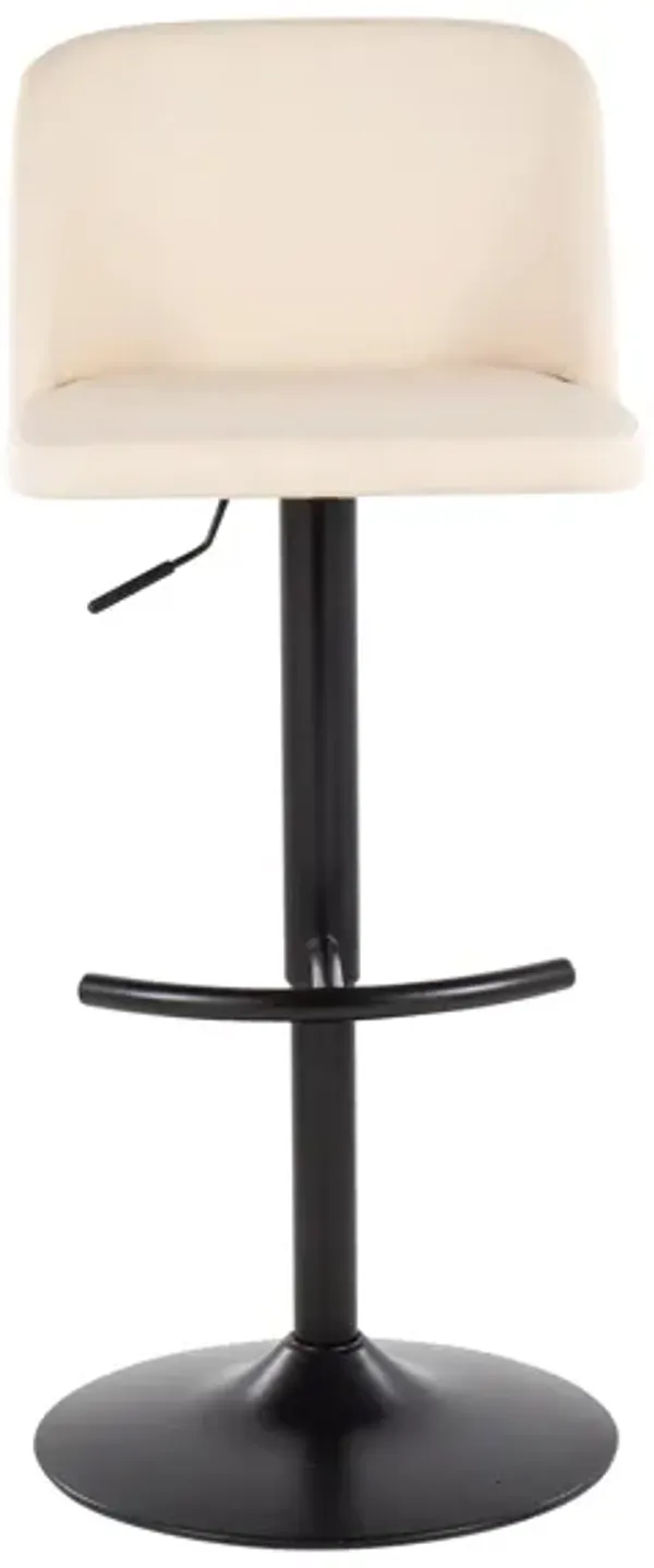Toriano Adjustable Bar Stool - Set of 2