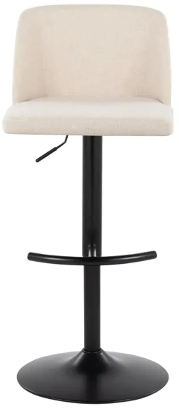 Toriano Adjustable Barstool - Set of 2