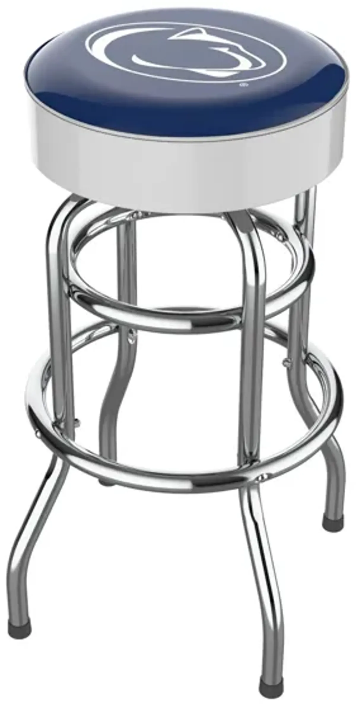 NCAA Backless Swivel Bar Stool