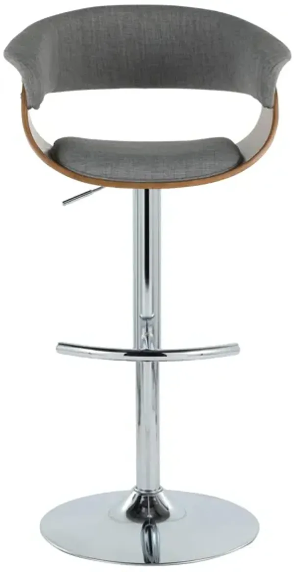 Vintage Mod Adjustable Height Barstool - Set of 2