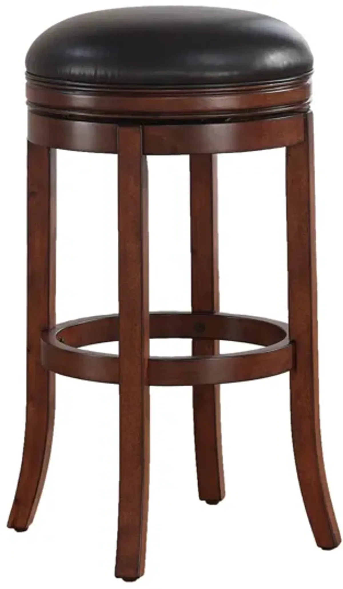 Stella Bar Stool in Medium Walnut by American Woodcrafters