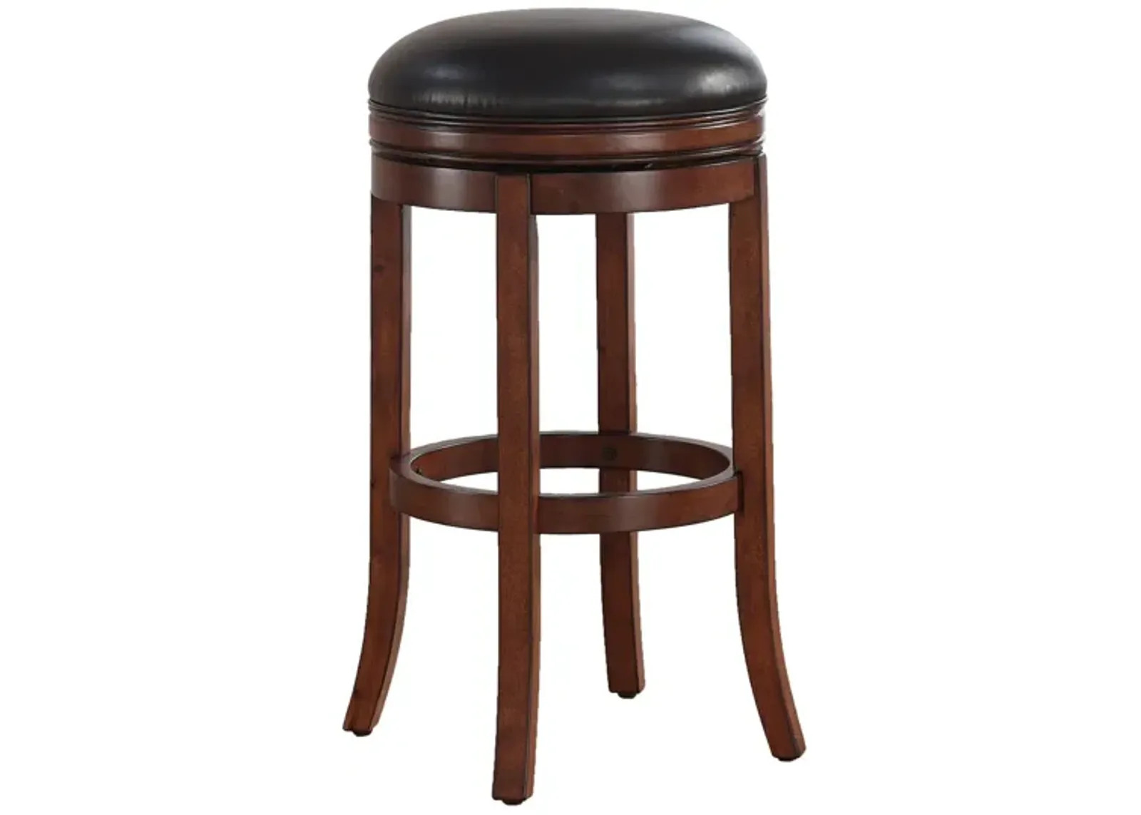 Stella Bar Stool in Medium Walnut by American Woodcrafters