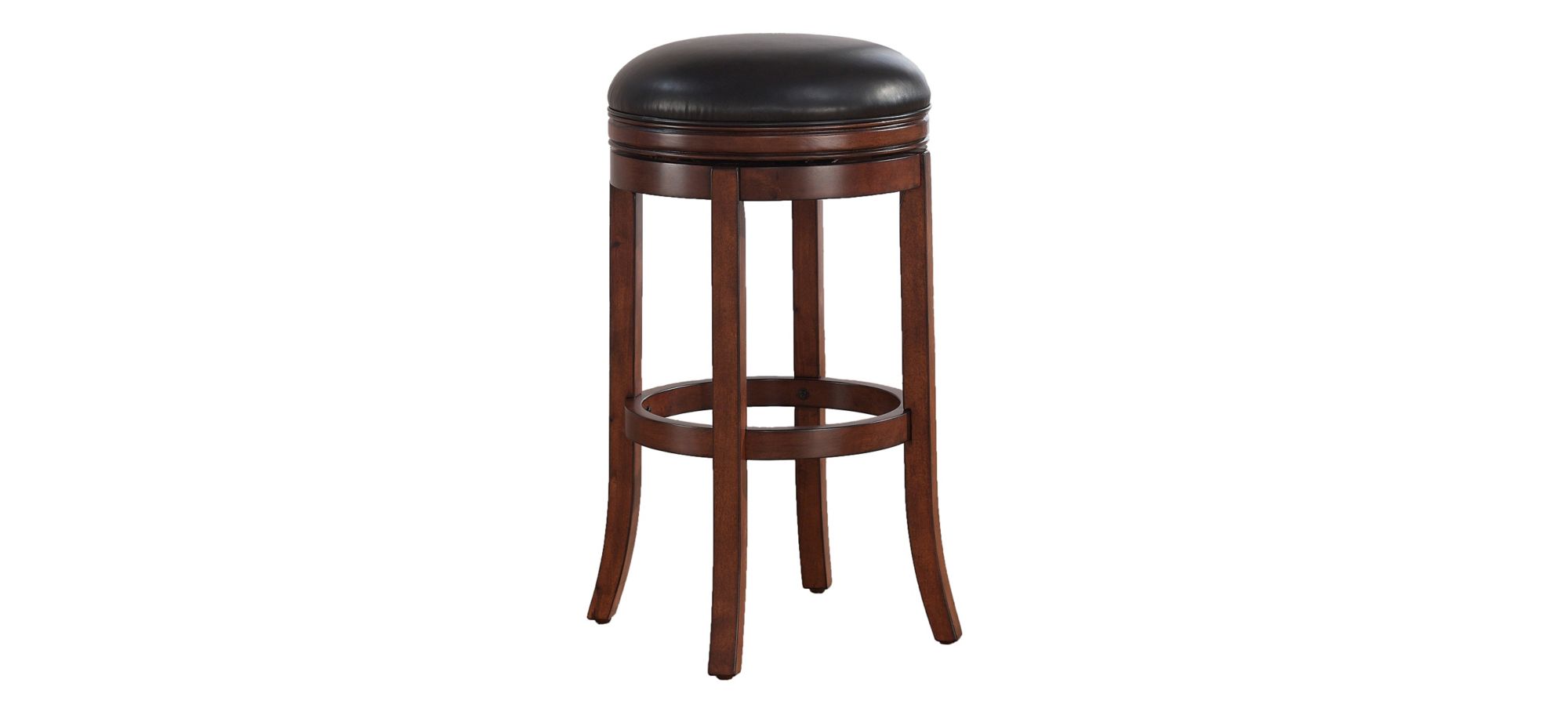 Stella Bar Stool in Medium Walnut by American Woodcrafters