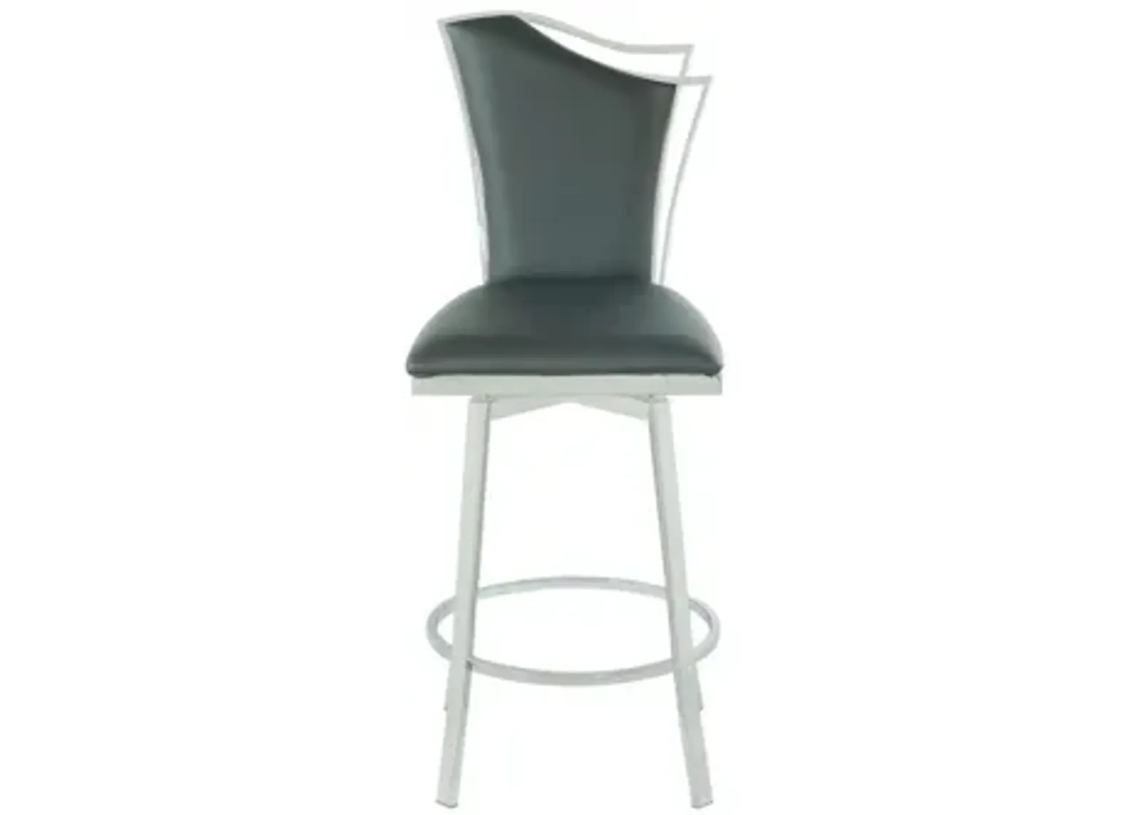 Nadiay Counter Stool in Gray by Chintaly Imports