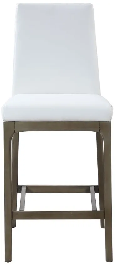 Sombra Counter Stool in Gray by Chintaly Imports