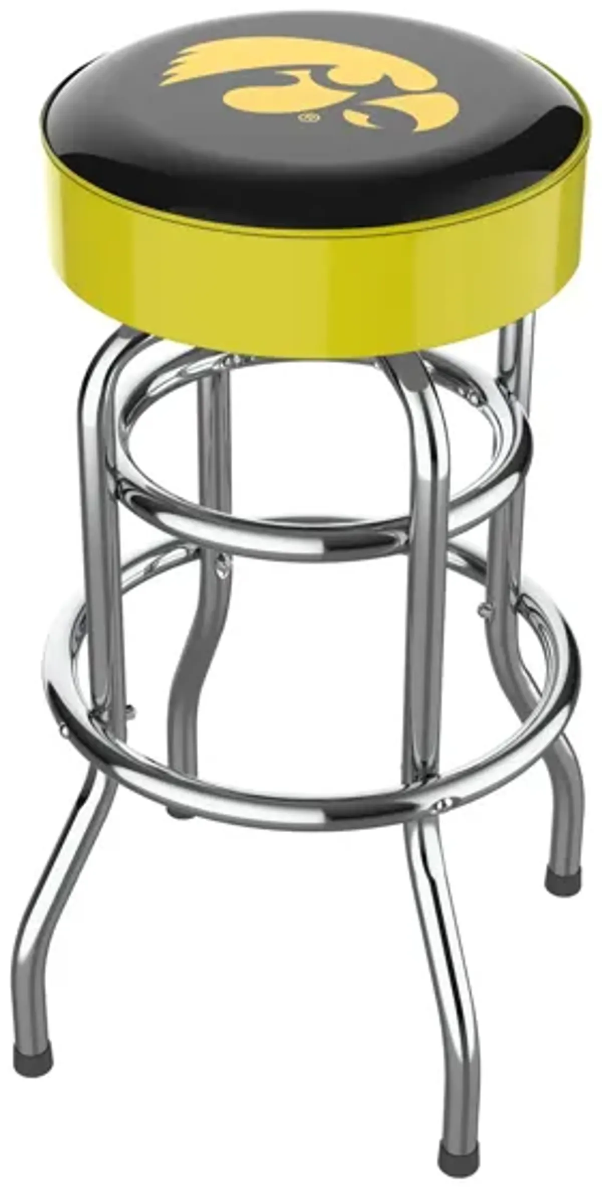 NCAA Backless Swivel Bar Stool