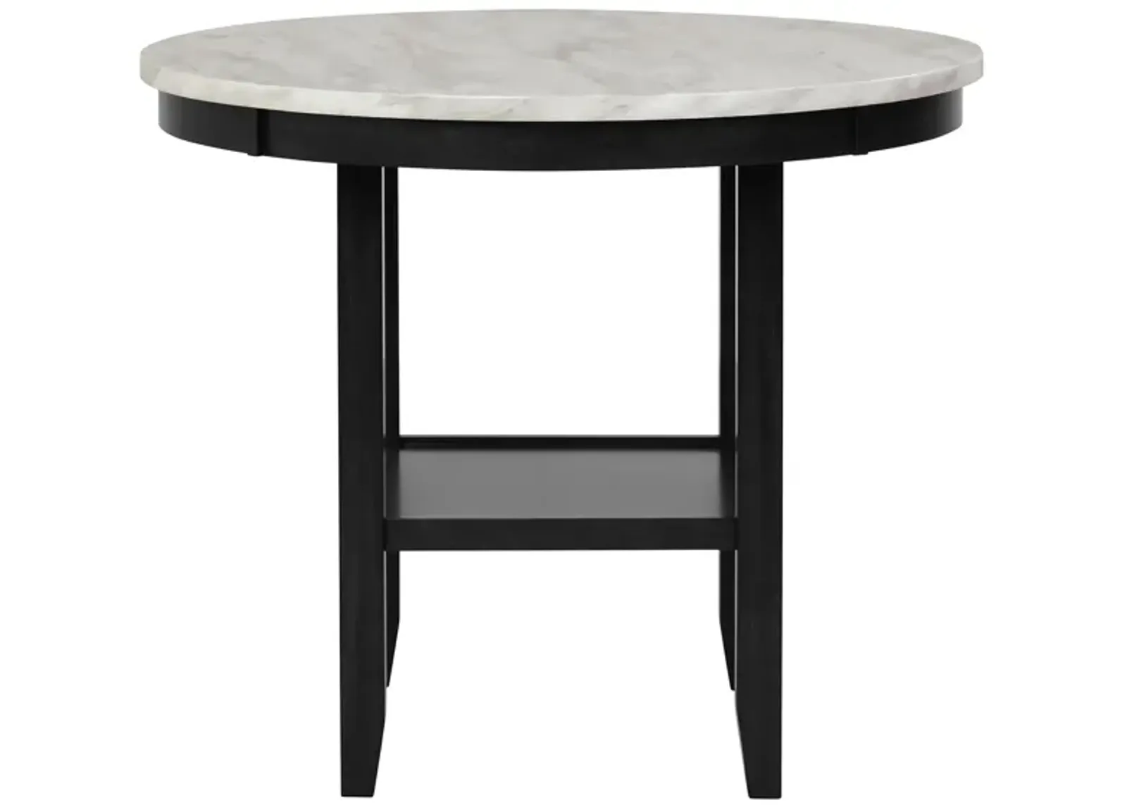 Lennon Counter Height Table in Black by Crown Mark