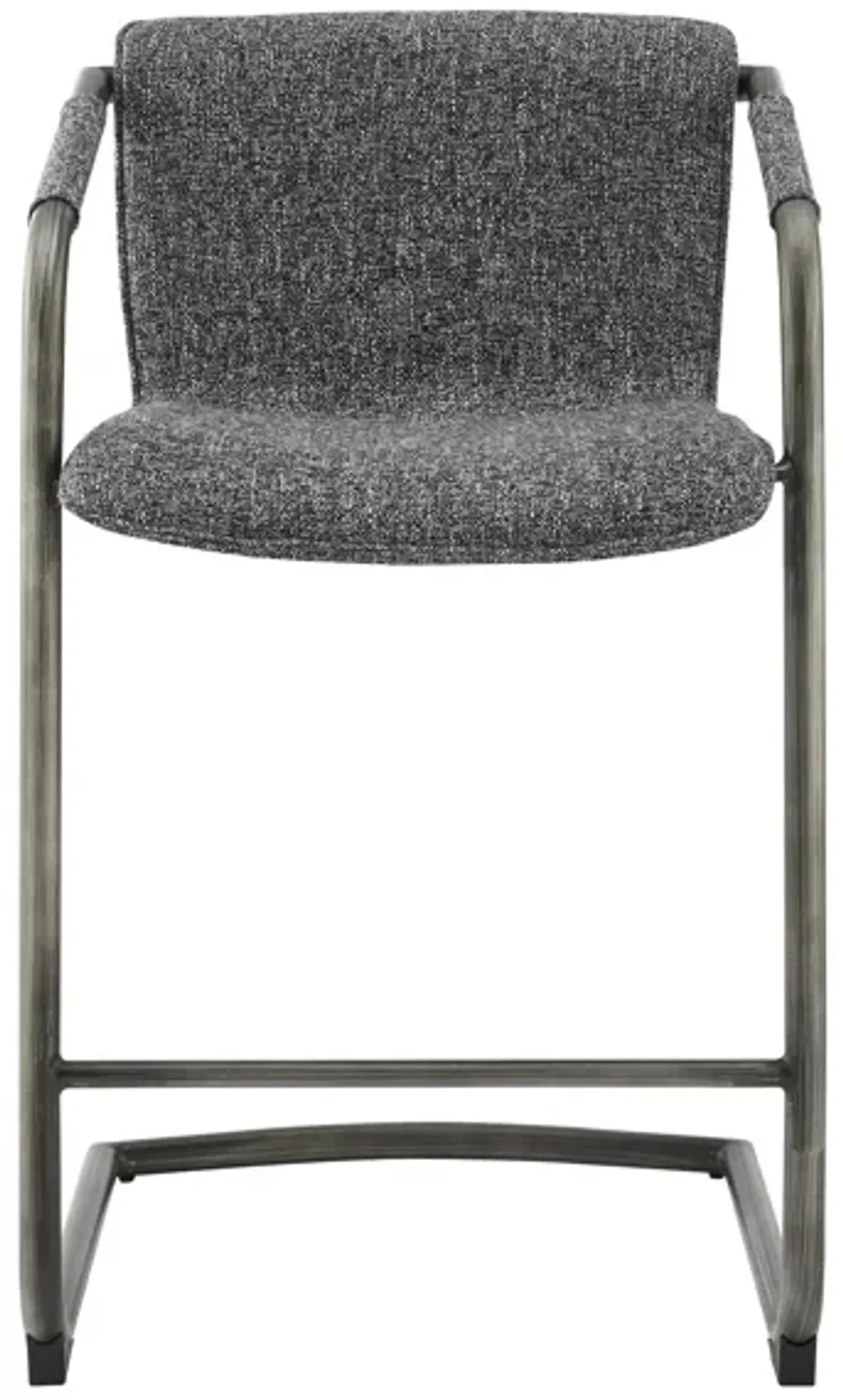 Indy Fabric Counter Stool in Blazer Dark Gray by New Pacific Direct