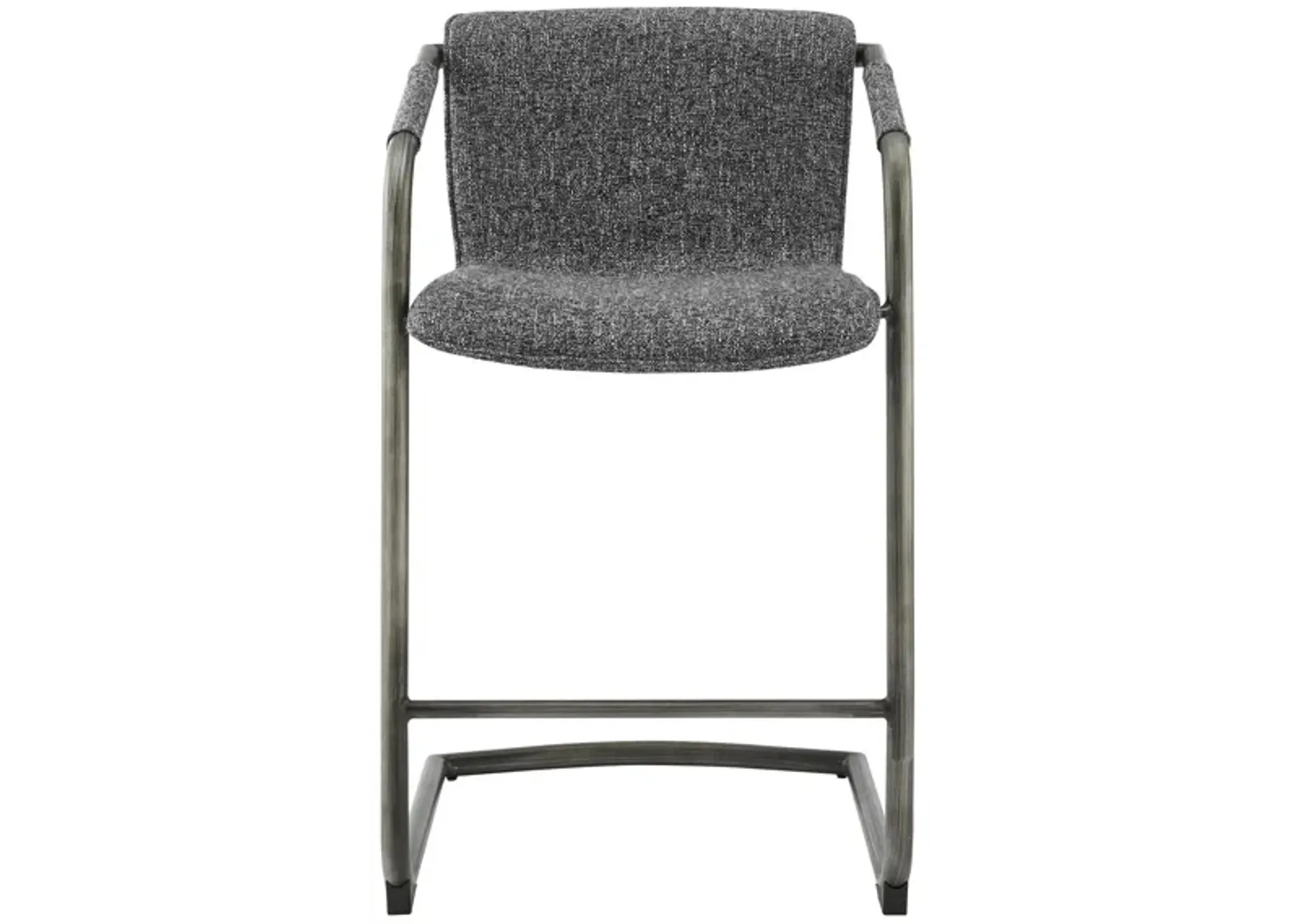 Indy Fabric Counter Stool in Blazer Dark Gray by New Pacific Direct