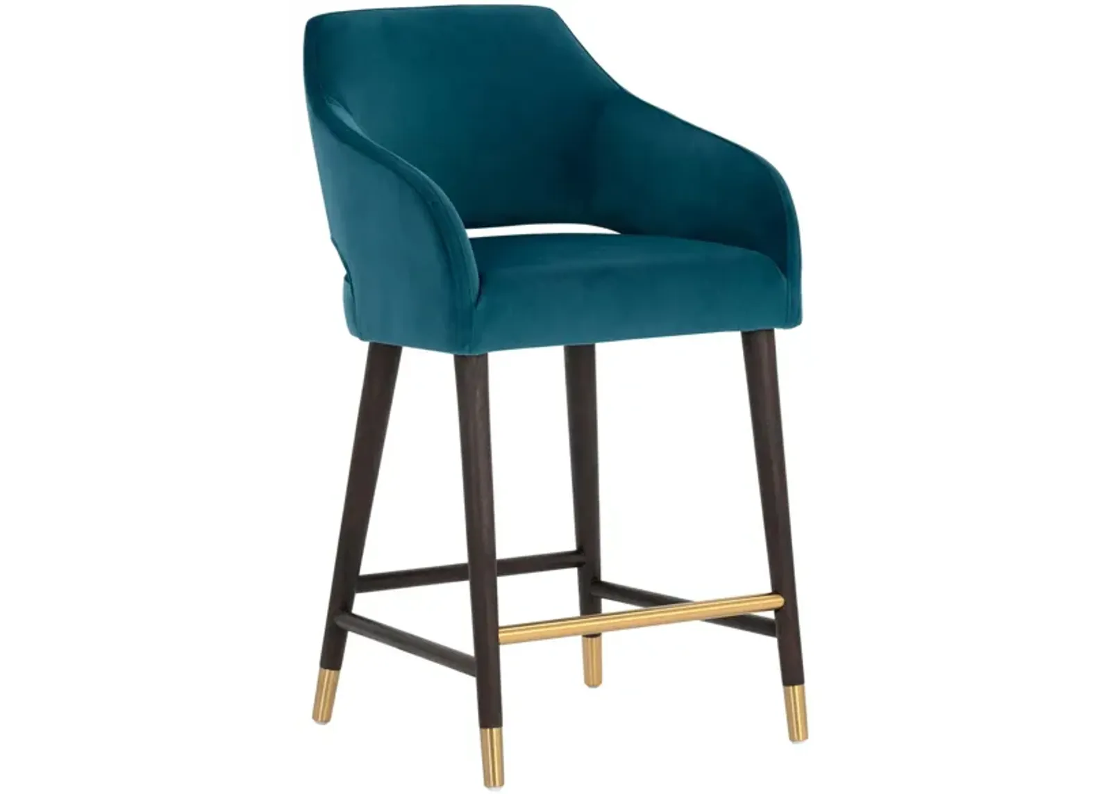 Adelaide Counter Stool in TIMELESS TEAL by Sunpan