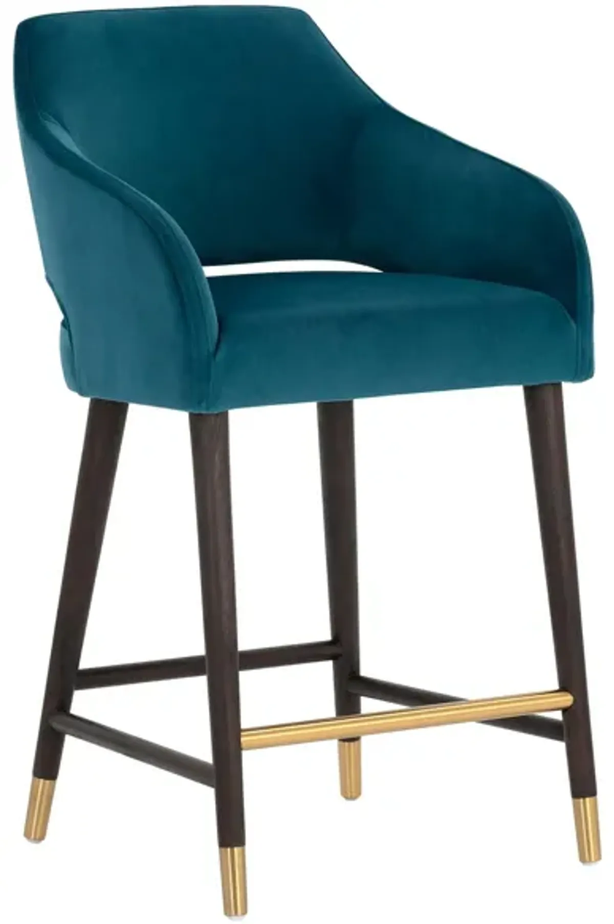 Adelaide Counter Stool in TIMELESS TEAL by Sunpan