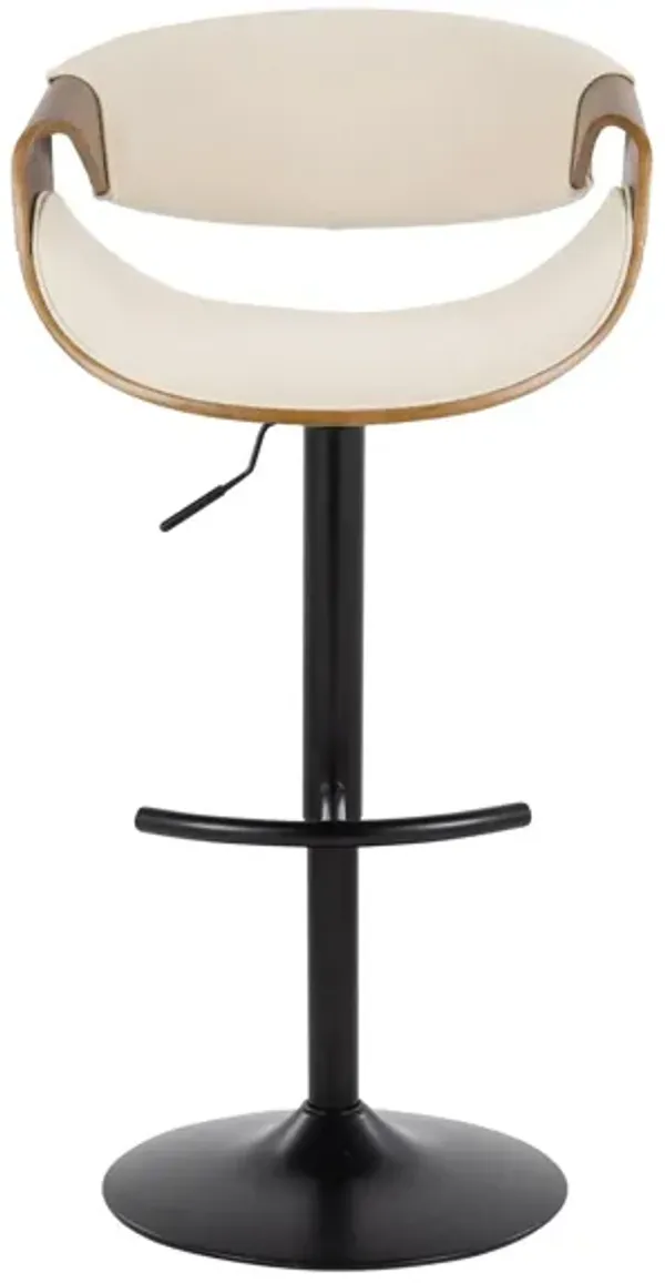 Curvo Adjustable Barstool - Set of 2