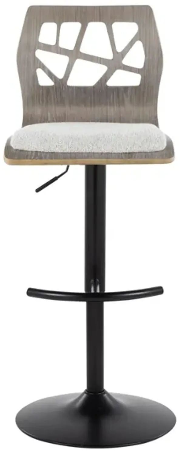 Folia Adjustable Barstool - Set of 2