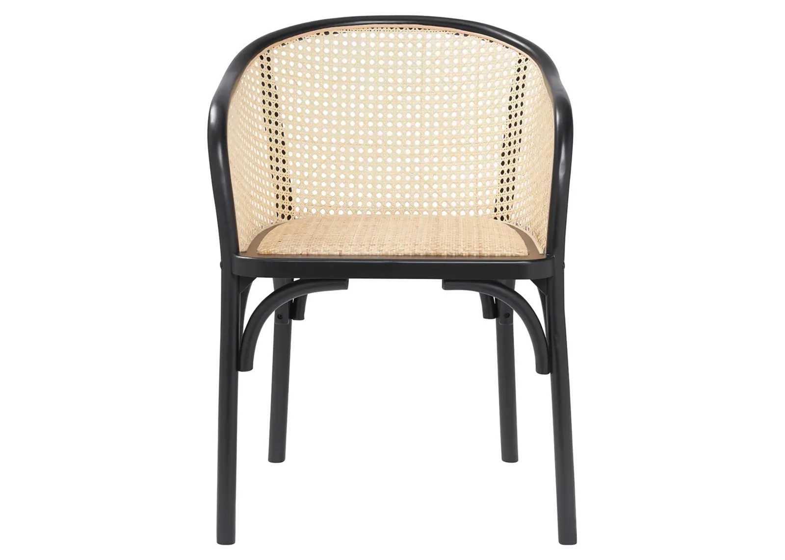 Elsy Armchair in Black by EuroStyle