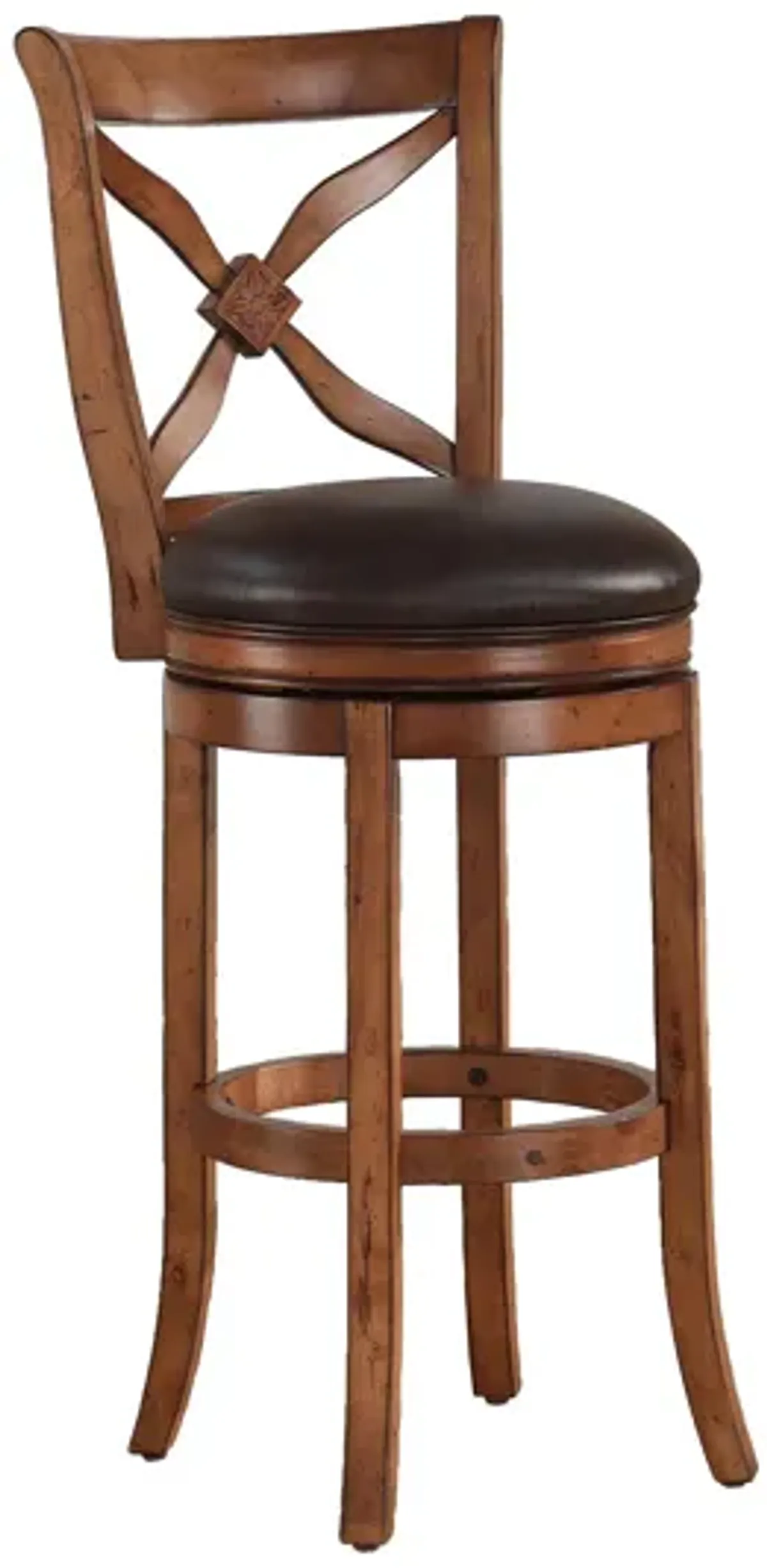 Provence Bar Stool in Light Oak by American Woodcrafters