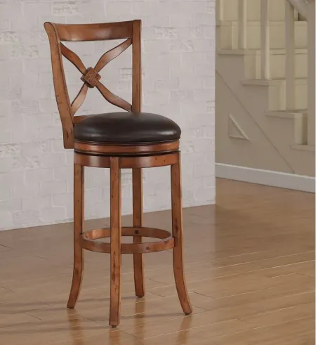 Provence Bar Stool in Light Oak by American Woodcrafters