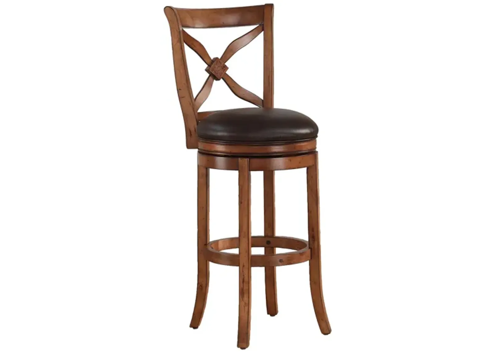 Provence Bar Stool in Light Oak by American Woodcrafters