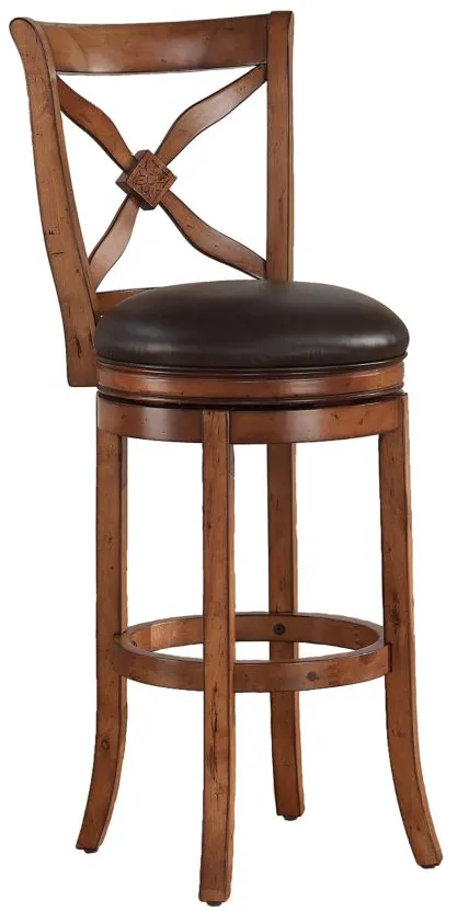 Provence Bar Stool in Light Oak by American Woodcrafters