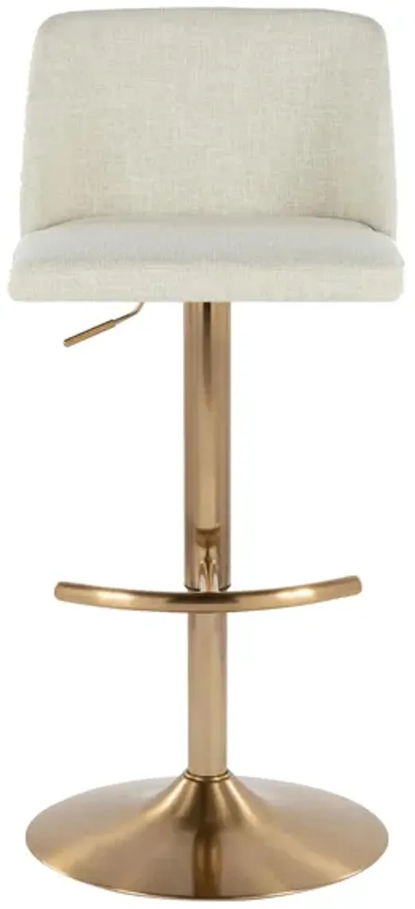 Toriano Adjustable Barstool - Set of 2