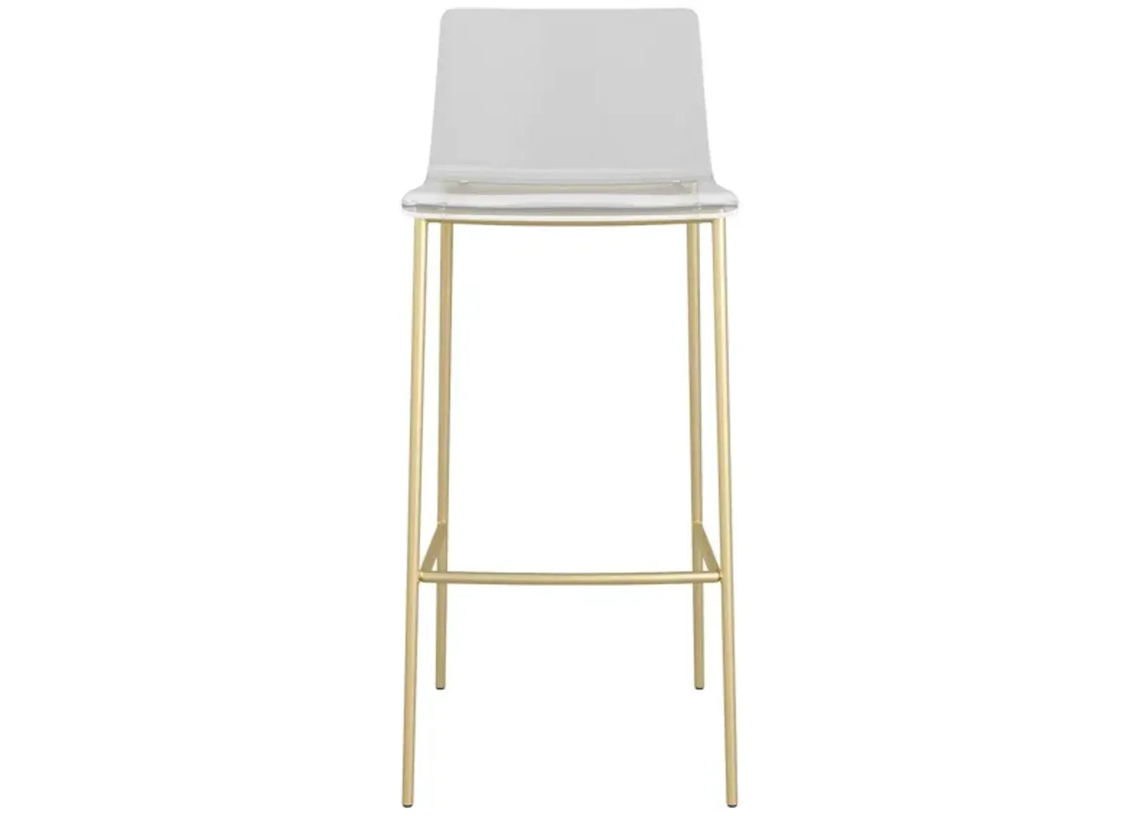 Cilla Bar Stool in Clear by EuroStyle