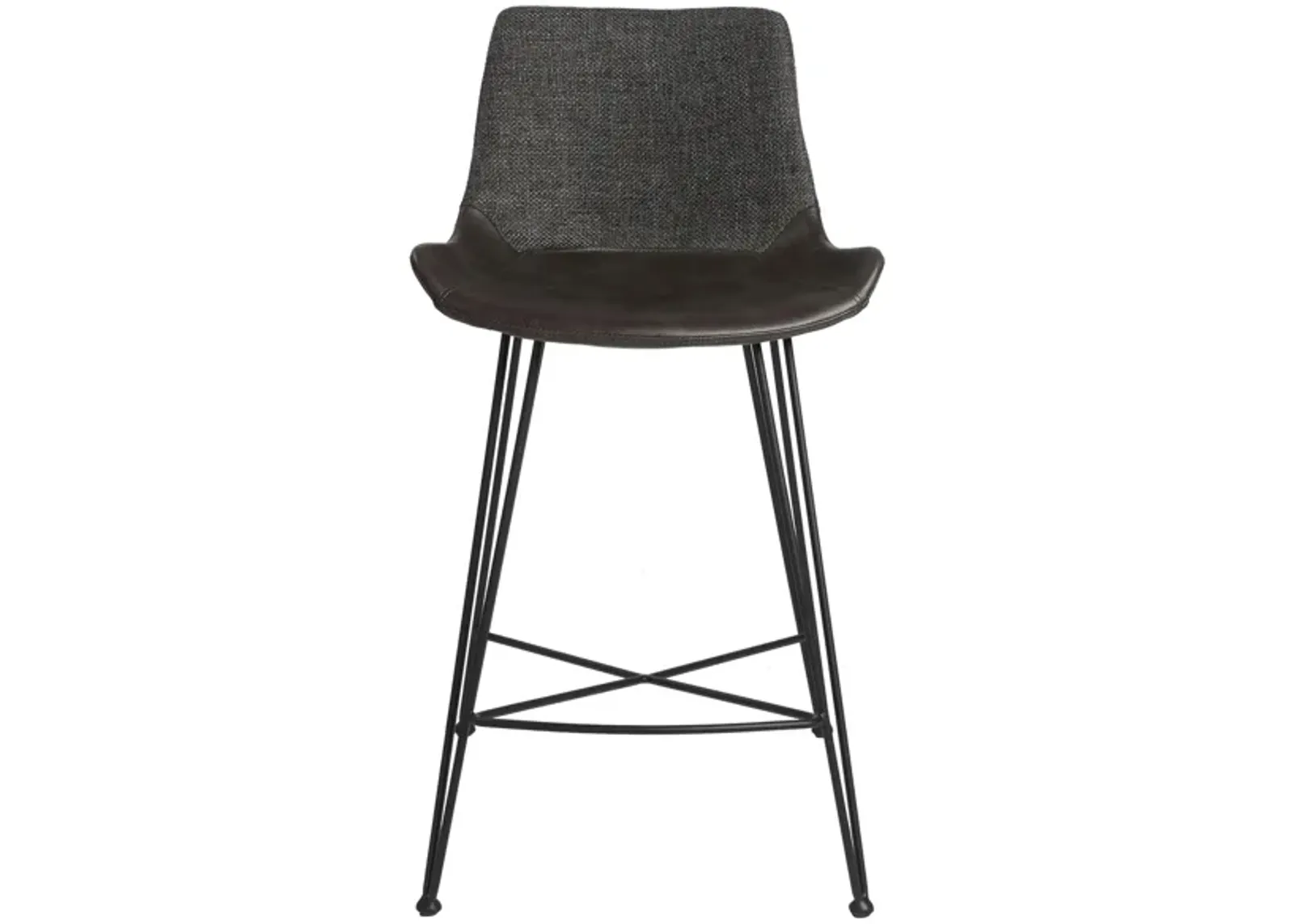 Alisa Counter Stool in Dark Gray by EuroStyle