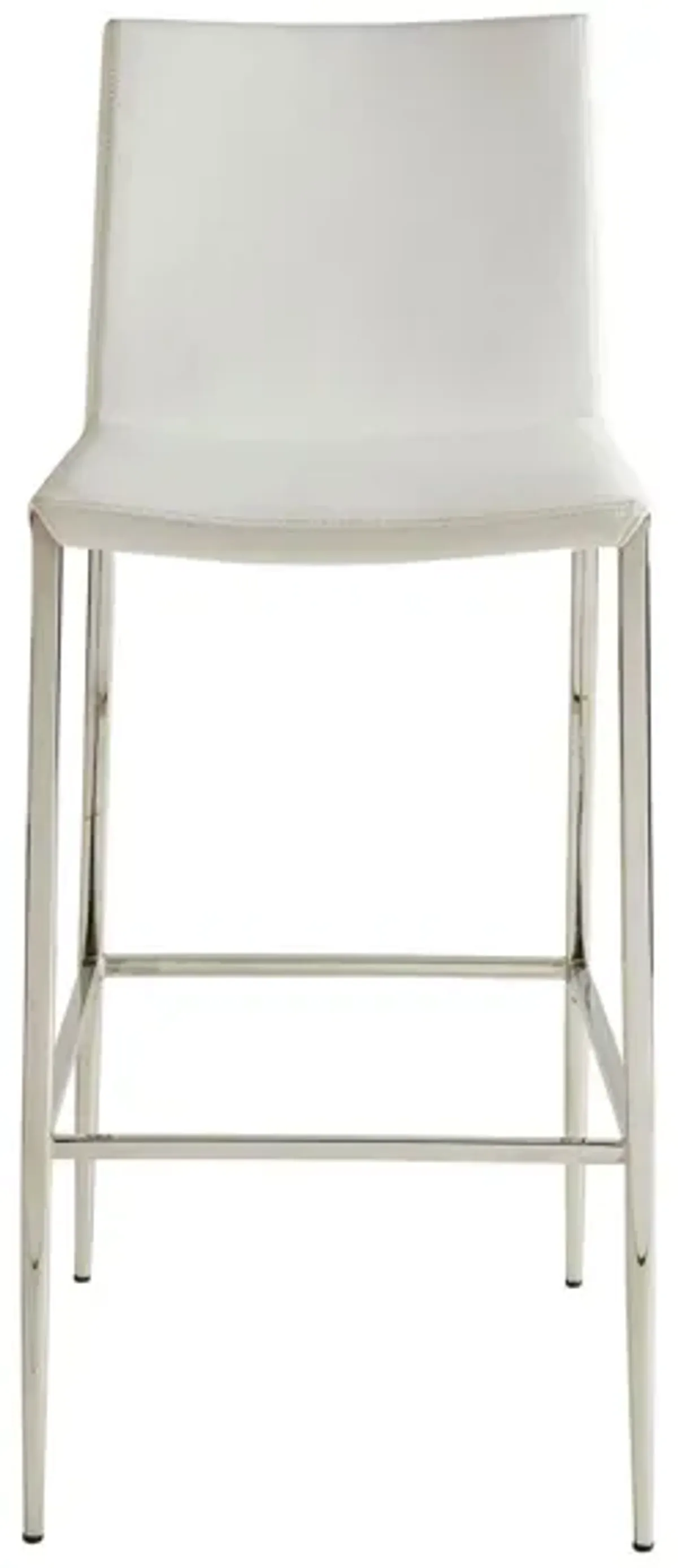 Diana Bar Stool in White by EuroStyle