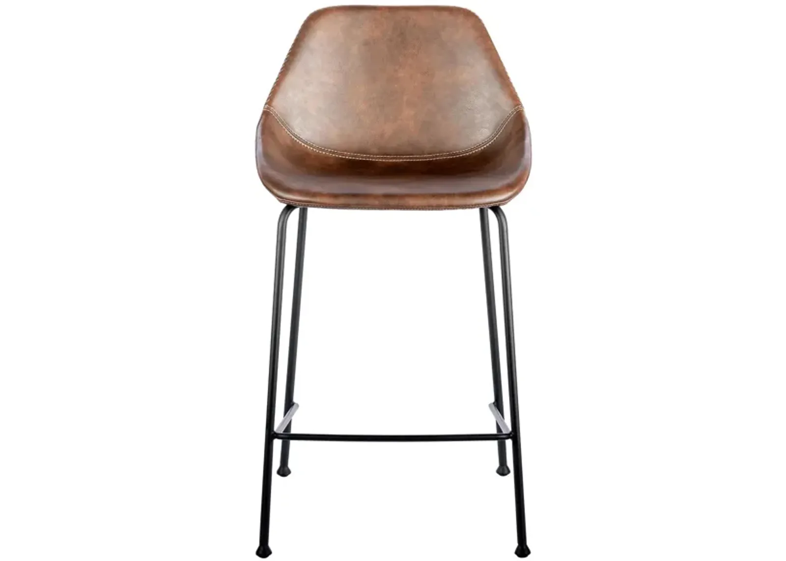 Corinna Counter Stool -Set of 2 in Brown by EuroStyle