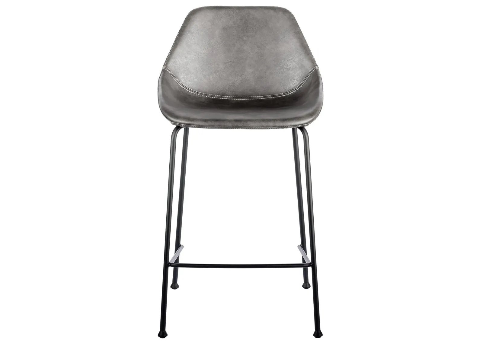 Corinna Counter Stool -Set of 2 in Dark Gray by EuroStyle