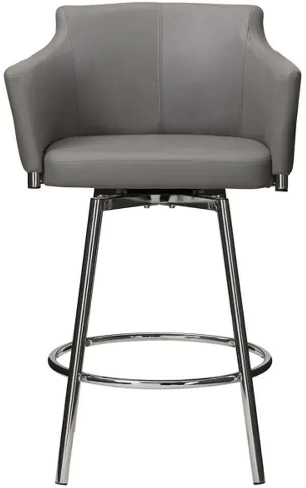 Avril Memory Swivel Counter-Height Stool