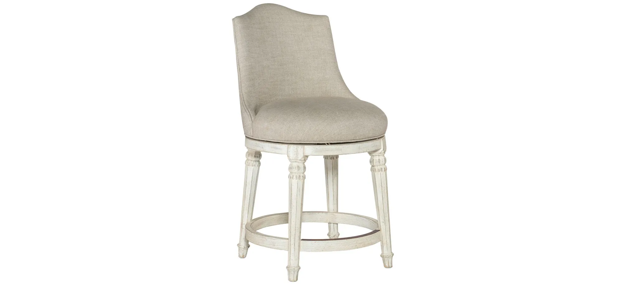 Traditions Counter Stool in Soft White by Hooker Furniture