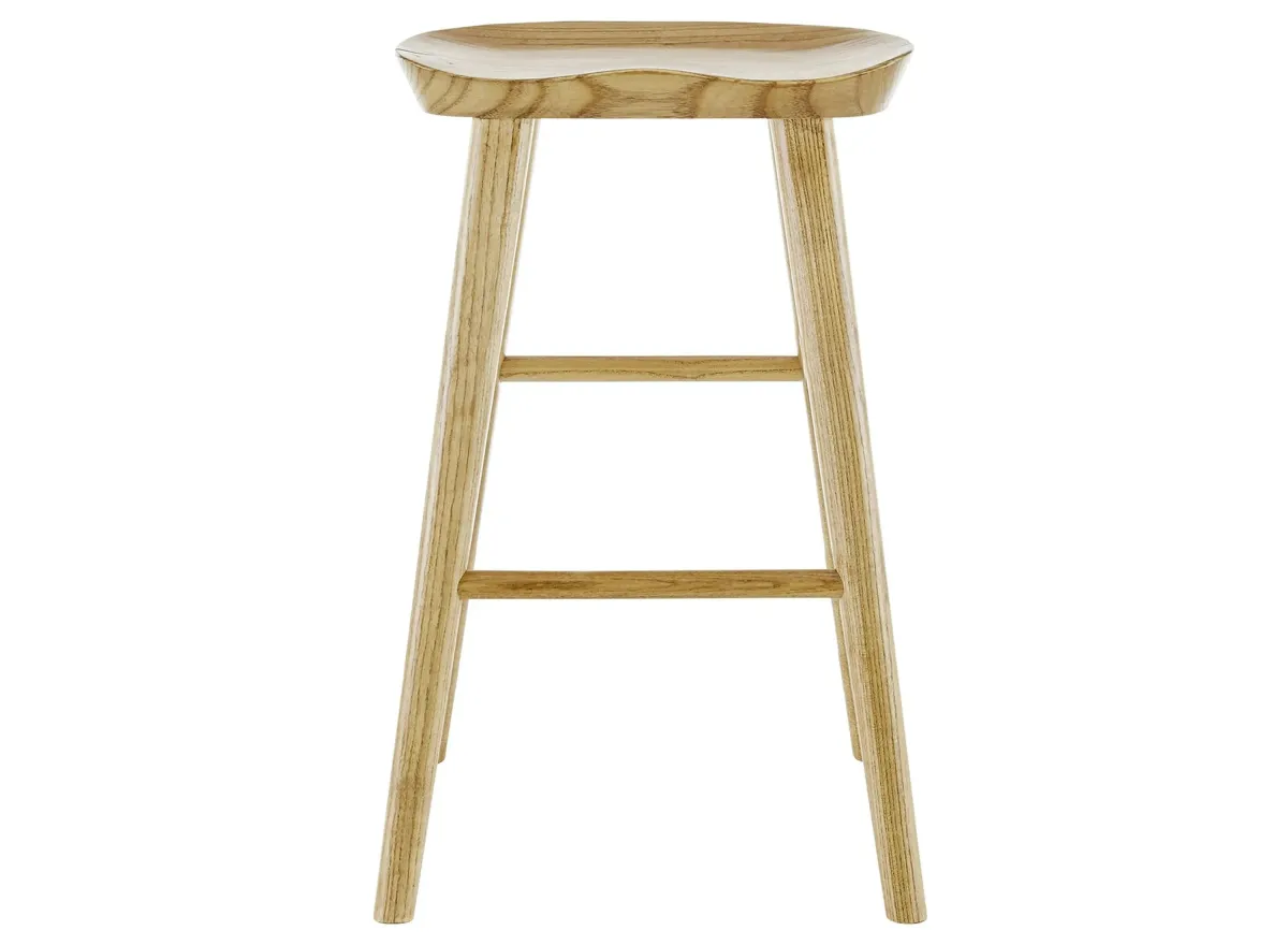 Vieno Bar Stool in Natural by EuroStyle